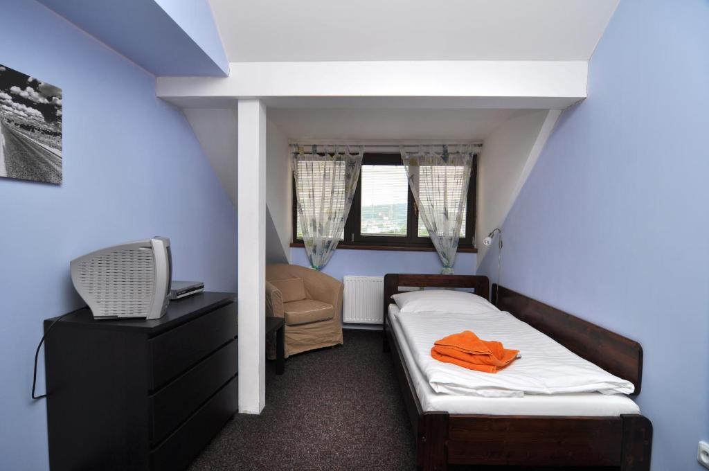 Hotel U Zlateho Byka Písek Dış mekan fotoğraf
