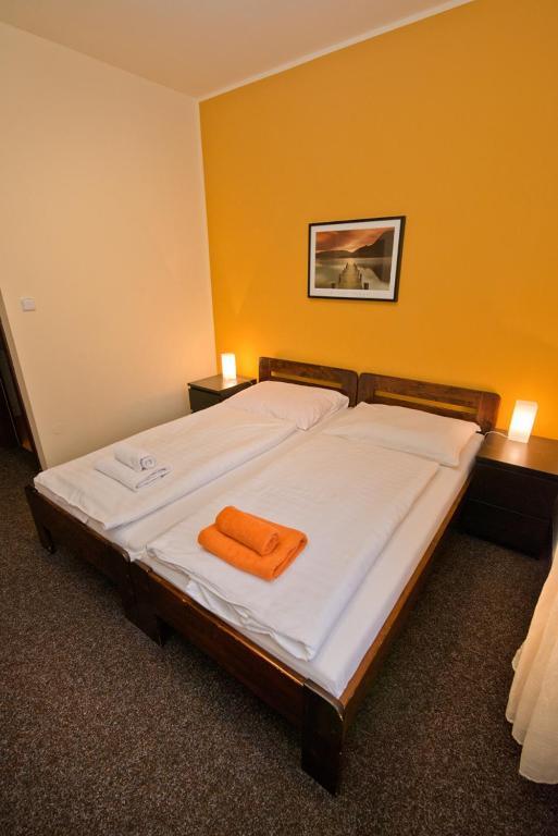 Hotel U Zlateho Byka Písek Oda fotoğraf